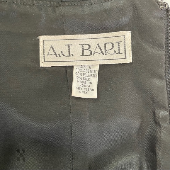 A.J. BARI Mod Retro Sequin Colorful Sleeveless Funky Cocktail Dress Size 6 - Picture 4 of 12